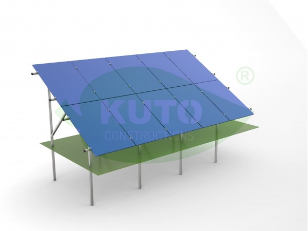 KPO V2 M- 5  Verzinkter Stahl mit Magnelis-Beschichtung  PV Solar Photovoltaik Befestigung 1092
