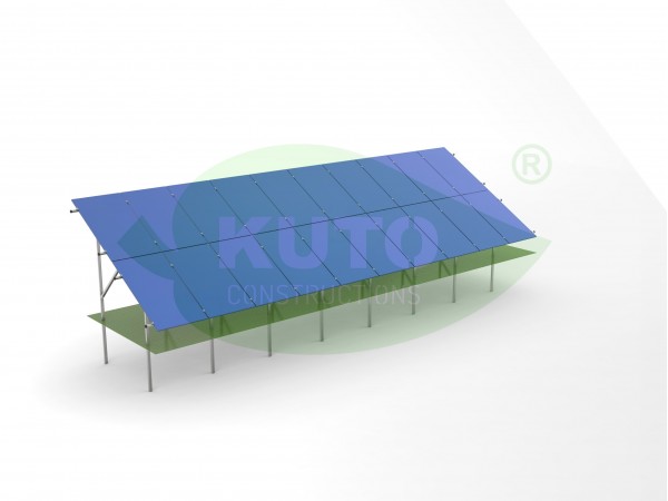KPO V2 XL- 10 Verzinkter Stahl mit Magnelis-Beschichtung  PV Solar Photovoltaik Befestigung