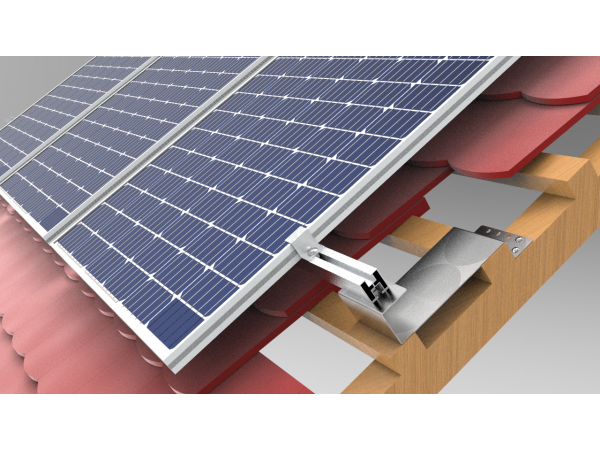 Halterungen Nicht Regulierbare  2x135_430 Dachhaken Edelstahl PV Solar Photovoltaik Befestigung 815